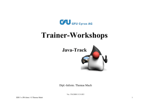 Trainer-Workshops
