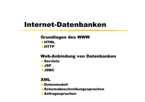 Internet-Datenbanken