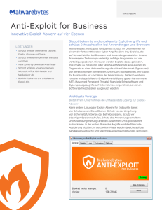Anti-Exploit for Business
