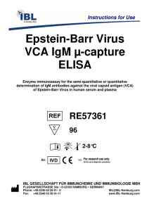 Epstein-Barr Virus VCA IgM µ