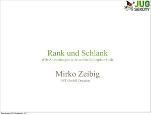Rank und Schlank Mirko Zeibig