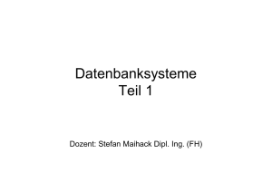 Datenbanksysteme1