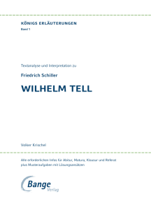wilhelm tell - Bange Verlag
