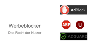 AdBlocker – legality from a user`s perspective