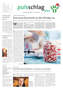 Ausgabe 04/2015 - Kliniken Essen