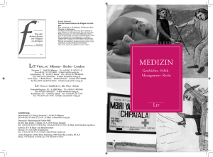 mEDIZIN - LIT Verlag
