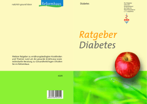 Ratgeber Diabetes
