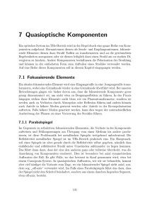 Kapitel 7: Quasioptische Komponenten 1. Teil