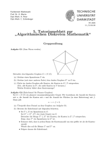5. Tutoriumsblatt zur ” Algorithmischen - Mathematik@TU