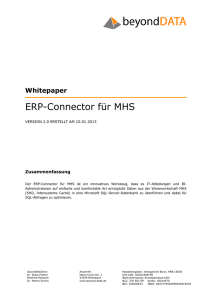 ERP-Connector für MHS