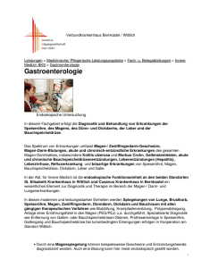Verbundkrankenhaus Bernkastel / Wittlich: Gastroenterologie