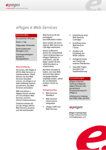 ePages 6 Web Services