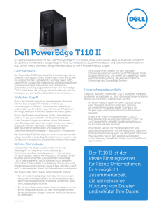 Dell PowerEdge T110 II - Future-X.at