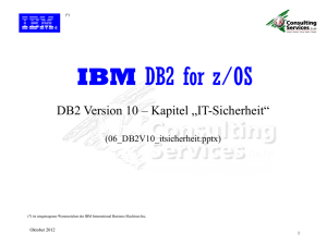 DB2 for z/OS V10