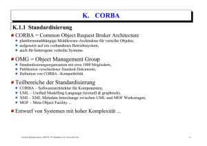 k. corba - Verteilte Systeme