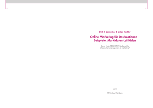 Band 1: Online Marketing für Destinationen