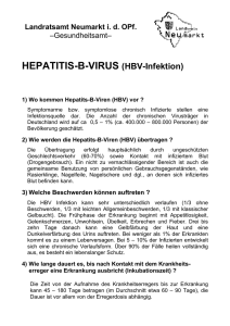 HEPATITIS-B-VIRUS (HBV-Infektion)