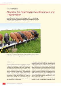 Artikel - Agrarforschung Schweiz