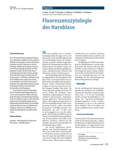 Fluoreszenzzytologie der Harnblase