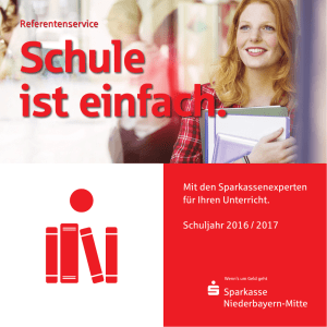 Broschüre öffnen (PDF 10 MB) - Sparkasse Niederbayern