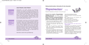 Thymiverlan - VERLA-PHARM Arzneimittel