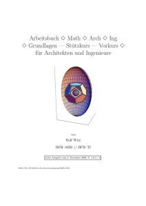 Arbeitsbuch О Math О Arch О Ing О Grundlagen