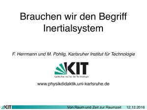 Inertialsystem - KPK