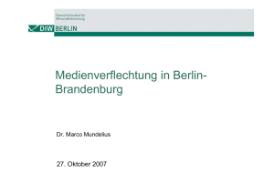 Medienverflechtung in Berlin