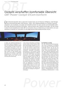 OBT Power Cockpit ElCom-konform