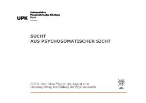 Vortrag - Psychosomatik Basel