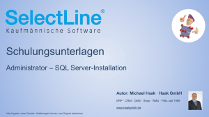 SQL-Server Installation