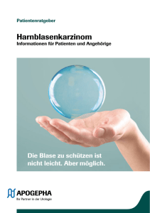 Harnblasenkarzinom - APOGEPHA Arzneimittel GmbH