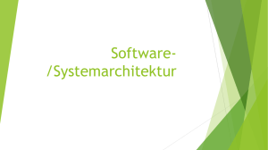 Softwarearchitektur