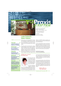 Ausgabe 8 / 2009 - Praxis für Hämatologie und Onkologie