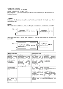 Übungen zur Vorlesung „Technische Informatik I“, SS 2001 Hauck