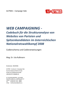 web campaigning