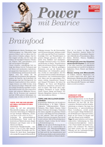 Brainfood - Schweizer Illustrierte