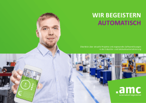 Anwendungsberichte - AMC Datensysteme GmbH