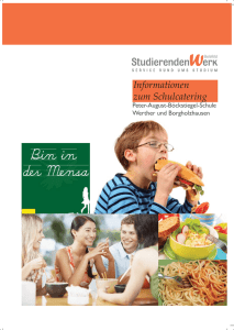Infobroschüre - Studierendenwerk Bielefeld