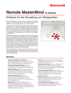 Remote MasterMind for Mobility