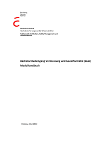 Modulhandbuch - Hochschule Anhalt