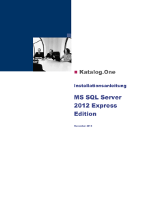 Installation SQL Server 2012 Express