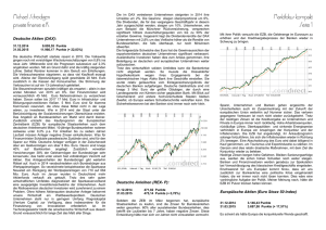 Marktfocus kompakt 1/2015 - Michael Scheidgen private finance eK