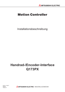 Handrad-/Encoder-Interface Q173PX