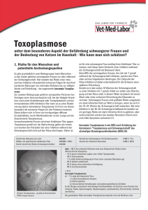 Toxoplasmose - Mobile Tierarztpraxis