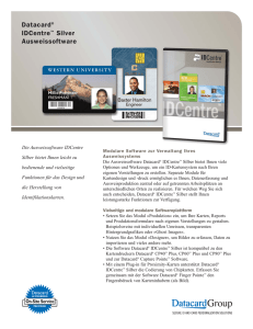 Datacard® IDCentre™ Silver Ausweissoftware