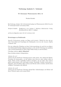Kap. 1-2 - Fakultät für Mathematik, TU Dortmund