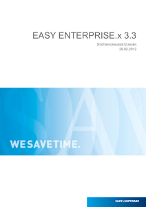 EASY ENTERPRISE.x 3.3