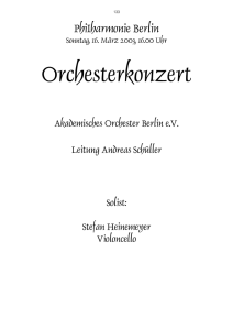 Sinfonie Nr.5, c-Moll, op.67 - Akademisches Orchester Berlin