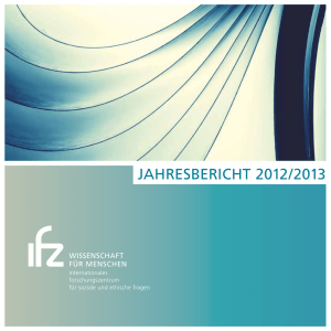 jahresbericht 2012/2013 - IFZ